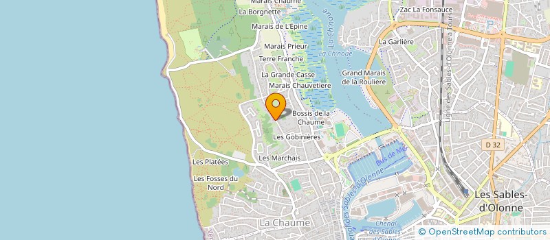 localisation de l'entreprise SCI L.C.C.M à LES SABLES D'OLONNE