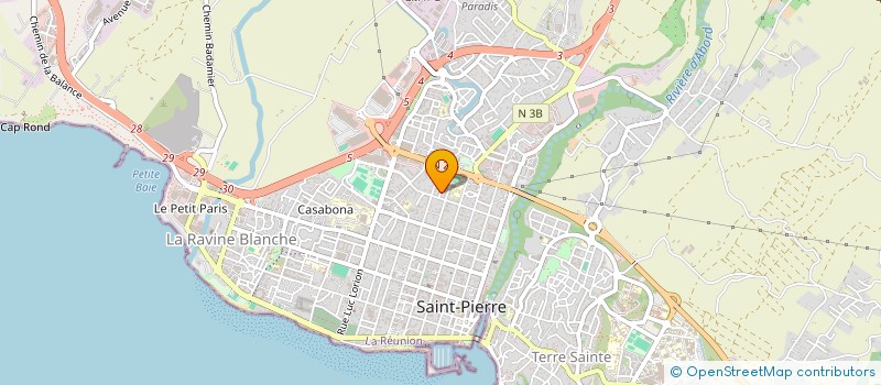 localisation de l'entreprise SCI L.C.C.R à SAINT-PIERRE