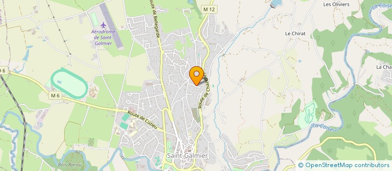 localisation de l'entreprise SCI L.C. IMMO  SAINT-GALMIER