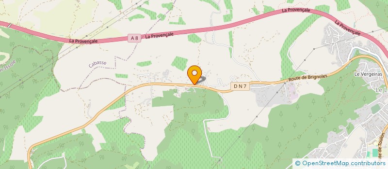 localisation de l'entreprise SCI L.C.M  LE LUC