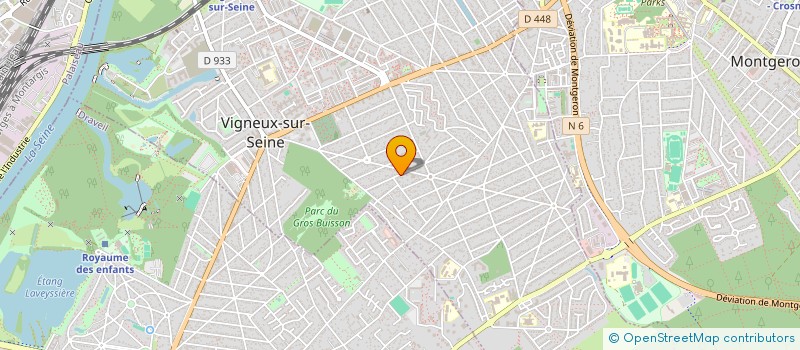 localisation de l'entreprise SCI L.C.M. DES LILAS à VIGNEUX-SUR-SEINE