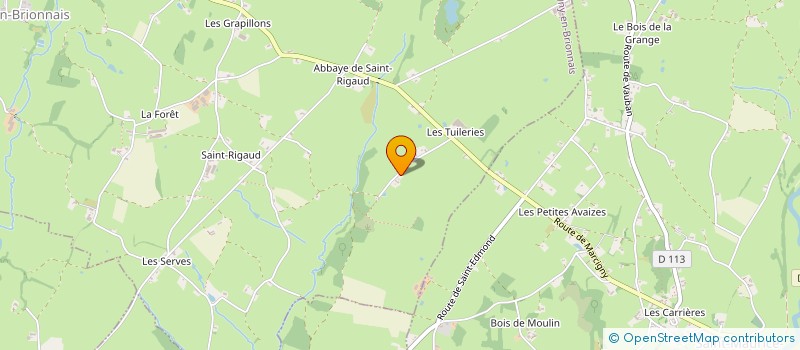 localisation de l'entreprise SCI L.C.O.  LIGNY-EN-BRIONNAIS