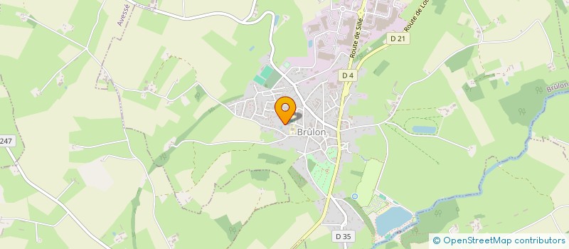 localisation de l'entreprise SCI L C P  CHEVILLE