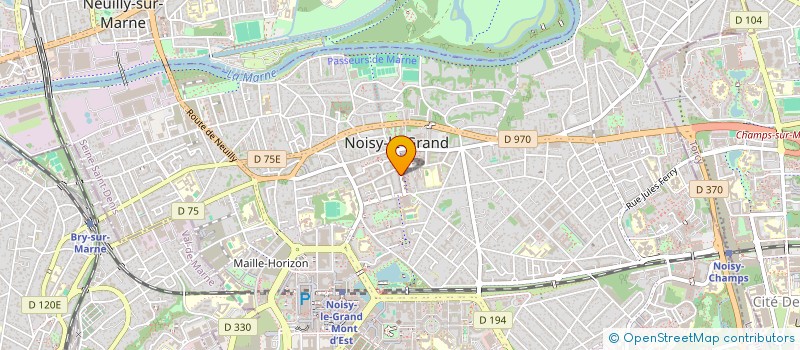 localisation de l'entreprise SCI L.C.P.C à NOISY-LE-GRAND