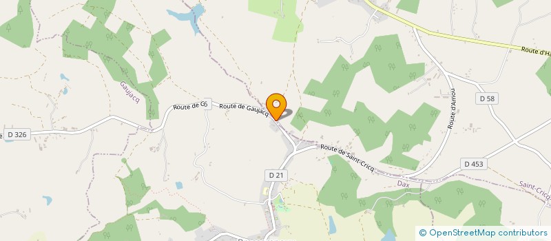 localisation de l'entreprise SCI L.D.B  CASTEL-SARRAZIN