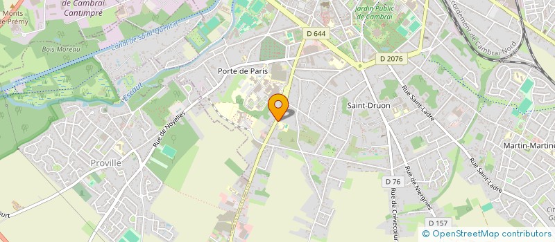 localisation de l'entreprise SCI L.D.J.R. à CAMBRAI