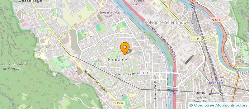 localisation de l'entreprise SCI L.D.M.  FONTAINE