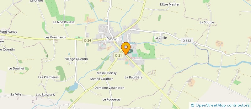 localisation de l'entreprise SCI L.E.A. à PASSAIS VILLAGES