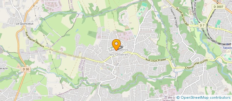 localisation de l'entreprise SCI L E B  LYON