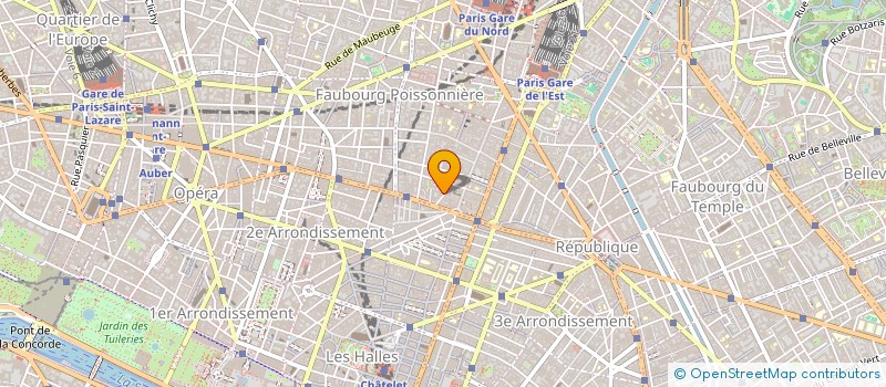 localisation de l'entreprise SCI L'EAU EN ETOILE  PARIS