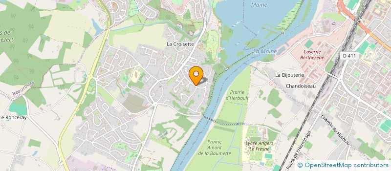 localisation de l'entreprise SCI L EAU VIVE  BOUCHEMAINE