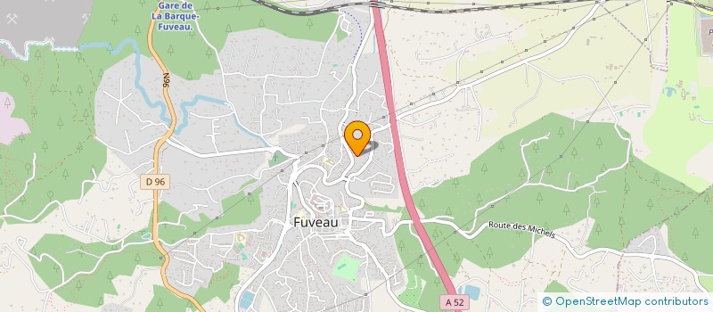 localisation de l'entreprise SCI L'EAU VIVE  FUVEAU