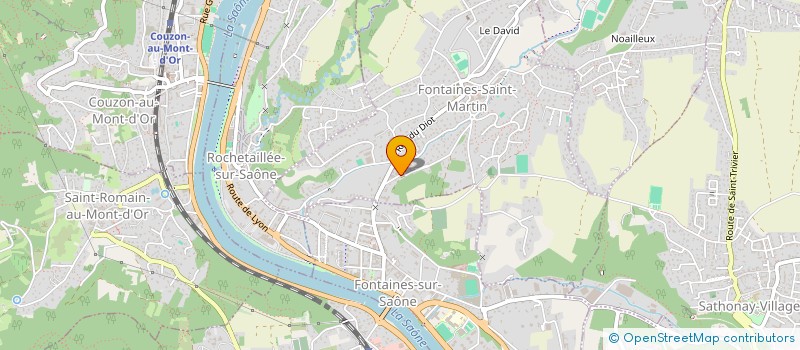 localisation de l'entreprise SCI L'EAU VIVIE  FONTAINES-SAINT-MARTIN