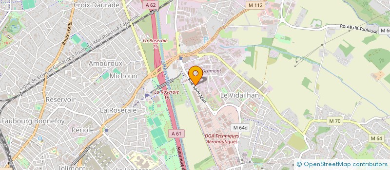 localisation de l'entreprise SCI L'EBENE à BALMA