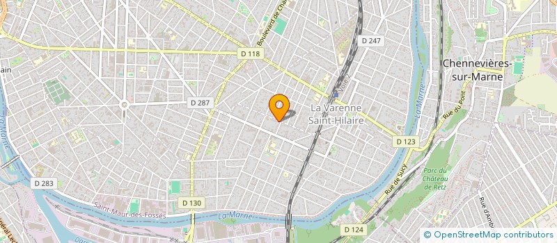 localisation de l'entreprise SCI L'ECARDE à SAINT-MAUR-DES-FOSSES