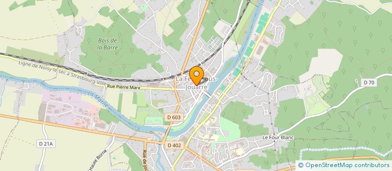 localisation de l'entreprise SCI L'ECHANSON  LA FERTE-SOUS-JOUARRE