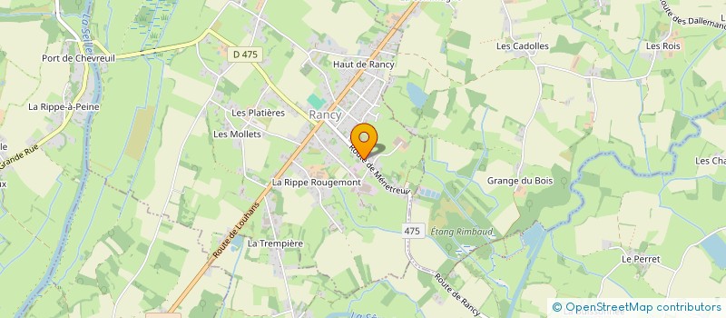 localisation de l'entreprise SCI L'ECHAPPEE BELLE  RANCY