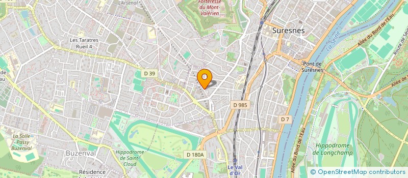 localisation de l'entreprise SCI L'ECHAPPEE BELLE à SURESNES