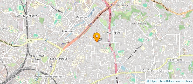 localisation de l'entreprise SCI L ECHARLIERE 2 à MARSEILLE