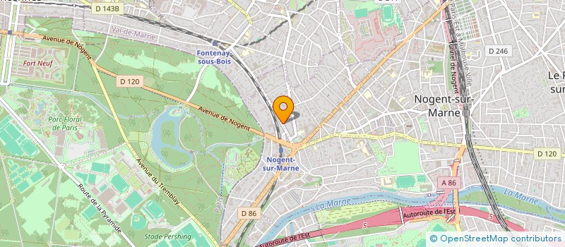 localisation de l'entreprise SCI L'ECHELLE  NOGENT-SUR-MARNE