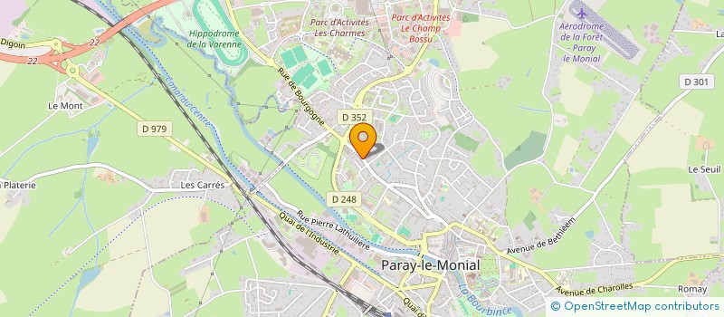 localisation de l'entreprise SCI L'ECHENEAULT  PARAY-LE-MONIAL