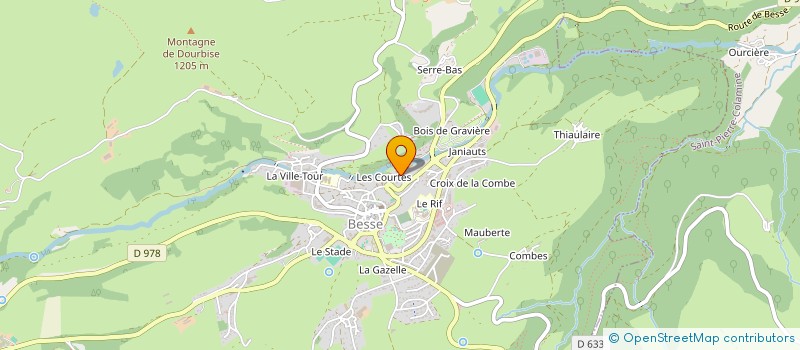 localisation de l'entreprise SCI L'ECIR  BESSE-ET-SAINT-ANASTAISE
