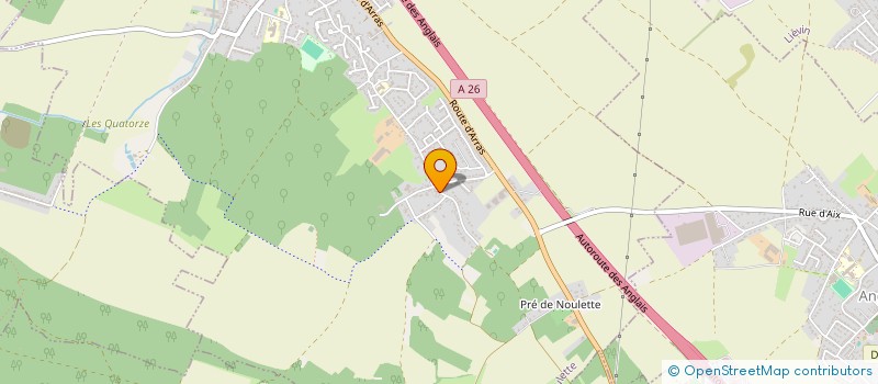 localisation de l'entreprise SCI L'ECLAIRCIE  AIX-NOULETTE