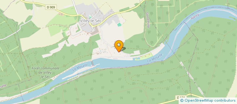 localisation de l'entreprise SCI L'ECLIPSE  VILLEY-LE-SEC