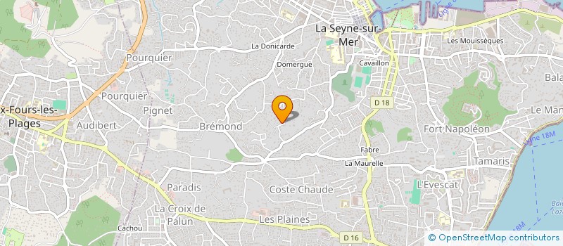 localisation de l'entreprise SCI L ECLIPSE à LA SEYNE-SUR-MER