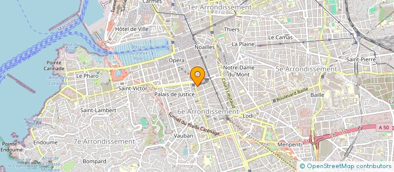 localisation de l'entreprise SCI L ECLIPSE à MARSEILLE