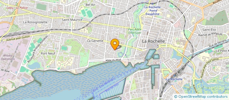 localisation de l'entreprise SCI L'ECORCE  LA ROCHELLE