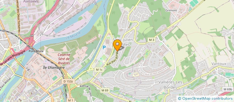 localisation de l'entreprise SCI L'ECOUVIER à SAINT-JULIEN-LES-METZ