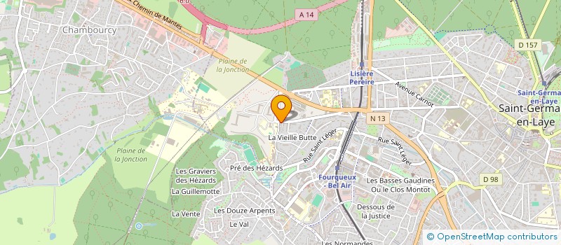 localisation de l'entreprise SCI L'ECREVIERE  SAINT-GERMAIN-EN-LAYE