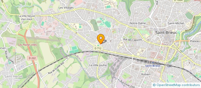 localisation de l'entreprise SCI L'ECUME DES LIENS à SAINT-BRIEUC