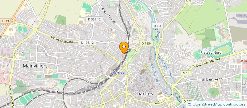 localisation de l'entreprise SCI L ECUREUIL à CHARTRES