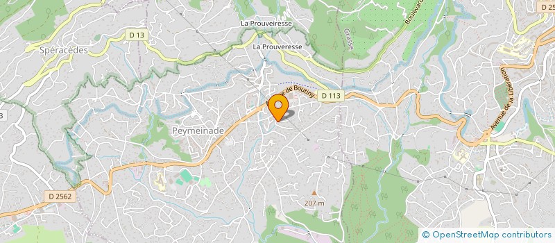 localisation de l'entreprise SCI L ECUREUIL  PEYMEINADE