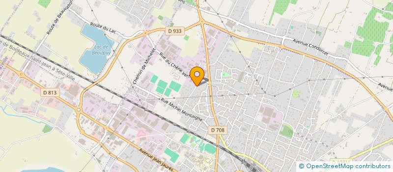 localisation de l'entreprise SCI L ECUREUIL  MARMANDE