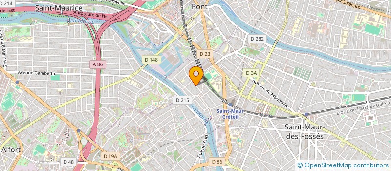 localisation de l'entreprise SCI L'ECUREUIL à SAINT-MAUR-DES-FOSSES