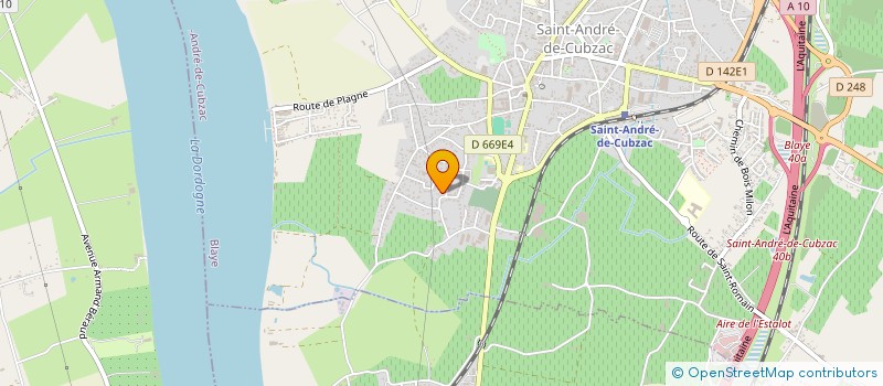 localisation de l'entreprise SCI L'ECUREUIL  SAINT GERVAIS