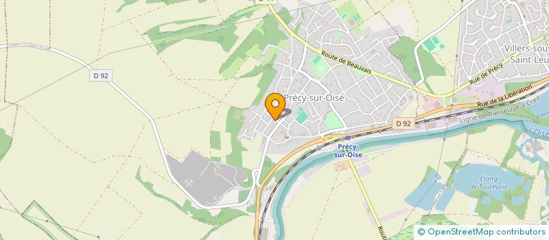 localisation de l'entreprise SCI L'ECURIE  PRECY-SUR-OISE