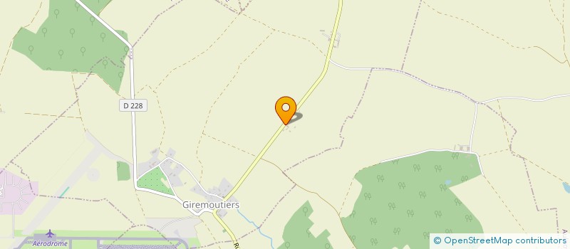 localisation de l'entreprise SCI L'ECURIE DES TROIS TILLEULS  GIREMOUTIERS