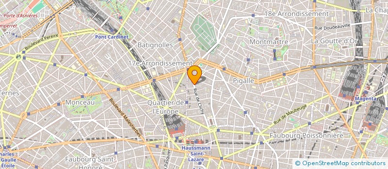 localisation de l'entreprise SCI L'EDELWEISS  PARIS