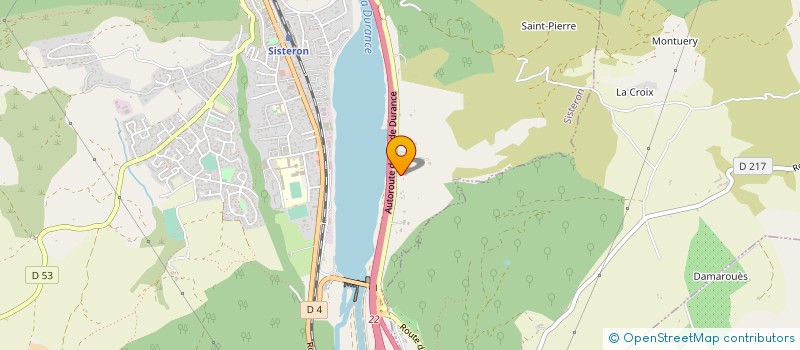 localisation de l'entreprise SCI L '  EDEN  SISTERON