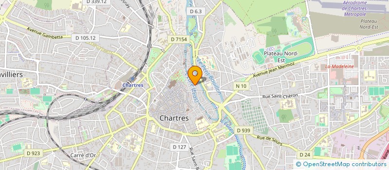 localisation de l'entreprise SCI L'EDEN à CHARTRES