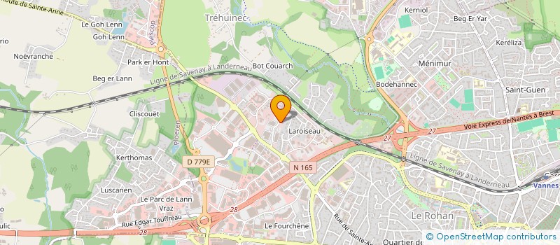 localisation de l'entreprise SCI L EFFICIENCE à VANNES