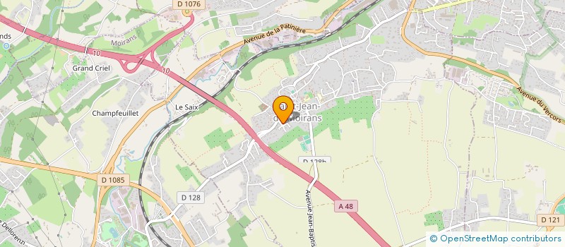 localisation de l'entreprise SCI L'EGALA  SAINT-JEAN-DE-MOIRANS