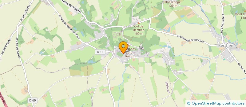 localisation de l'entreprise SCI L EGLANTIER à BERTHEN