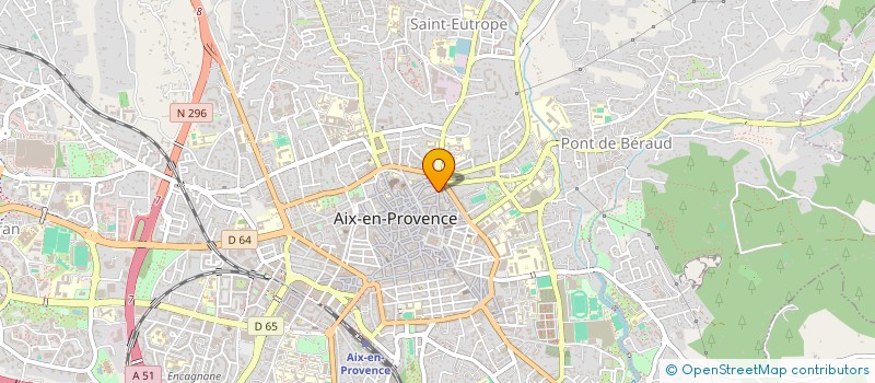 localisation de l'entreprise SCI L'ELDORADO à AIX-EN-PROVENCE