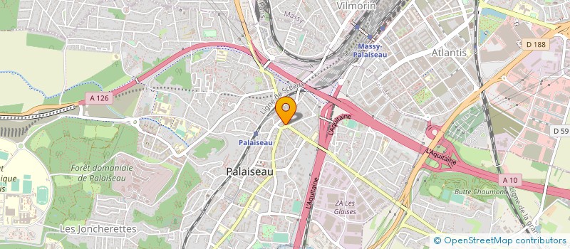 localisation de l'entreprise SCI L ELEPHANT  PALAISEAU