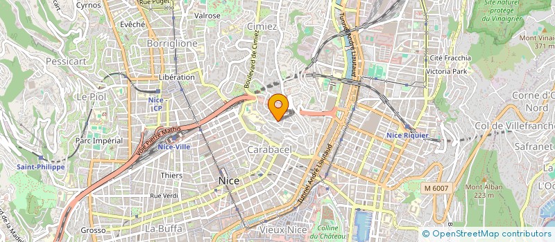localisation de l'entreprise SCI L'ELEPHANT ROSE à NICE